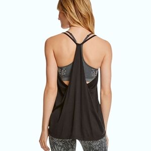 Fabletics NWT Neema Black Tank